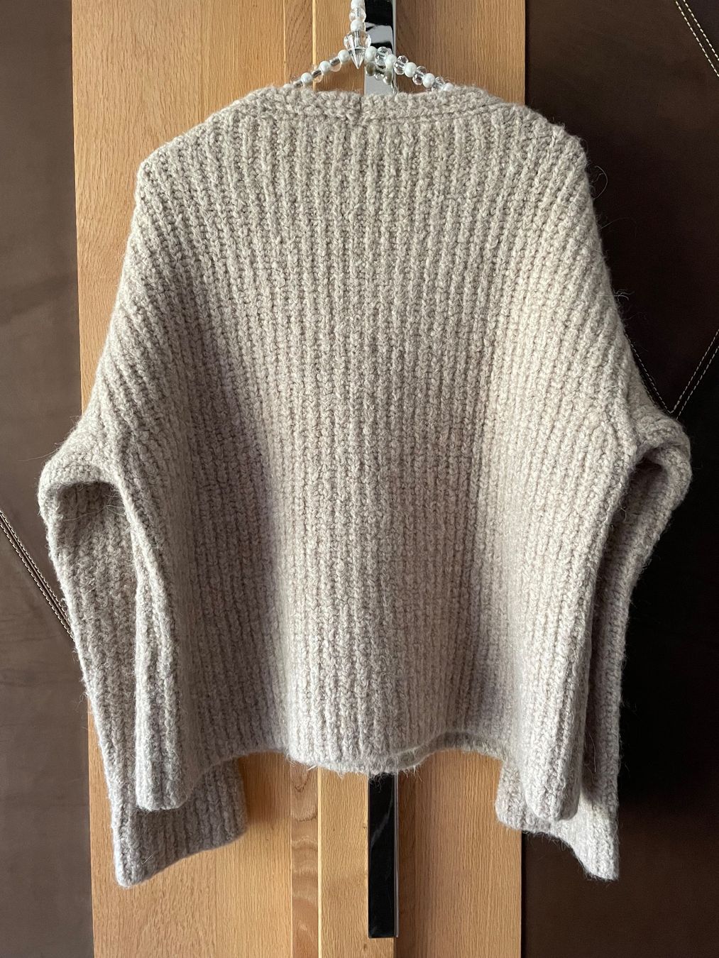 Ania Schierholt Maglioni & Felpe: ANIA SCHIERHOLT Strickpullover beige Gr. 34 (Oversize) – Usato da Chur venduto da Hortensia03 2