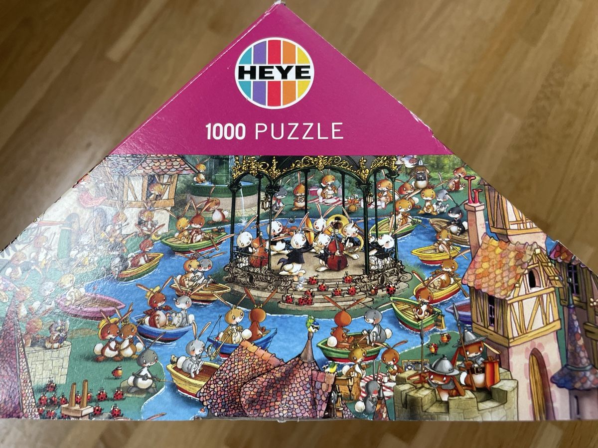 Heye Puzzles: Heye Puzzle 1000 Bunnytown – Gebraucht aus Zürich von