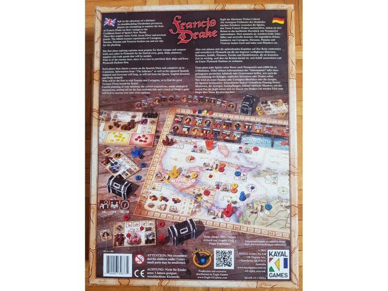 Giochi: Brettspiel "Francis Drake" – Usato da Zürich venduto da Desmond01 1