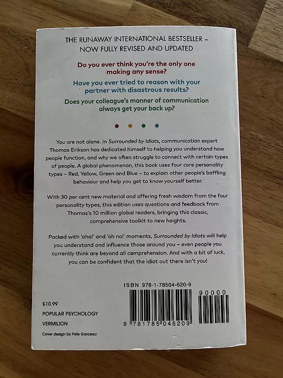 Libri: Surrounded by Idiots - Thomas Erikson – Usato da Neuhausen am Rheinfall venduto da ram_kw6n 1