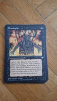 Magic The Gathering Brandopfer Karte guter Zustand
