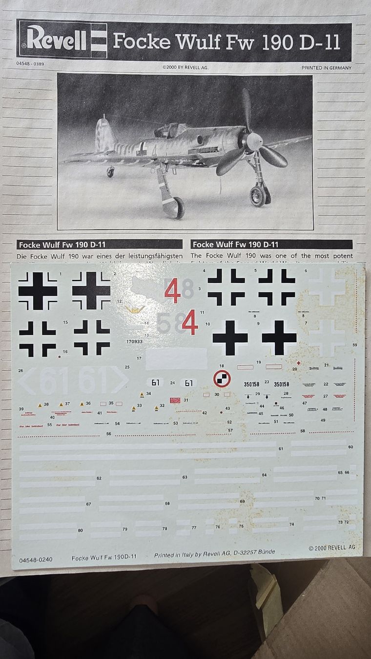 Modellbausätze & Standmodelle: Modellbausatz Flugzeug 1:48 gebraucht – Neu und originalverpackt aus Balsthal von cri_8tqn 3