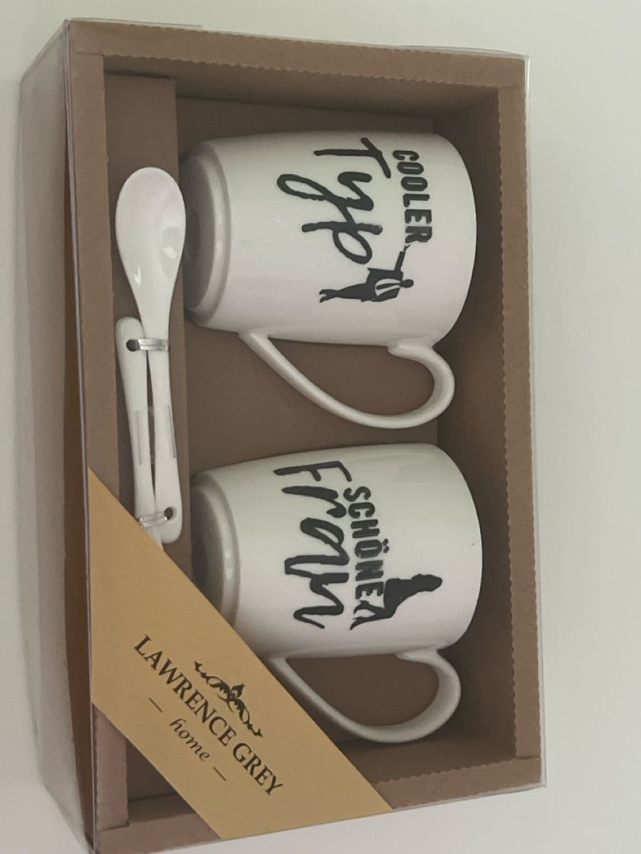 Tasses: Tassen Set mit Löffel  – Neuf avec emballage d'origine à Basel par Dambiii