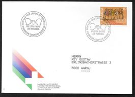 Sonderbrief S. 1341 PTT Comptoir Lausanne 10.-25.9.1988