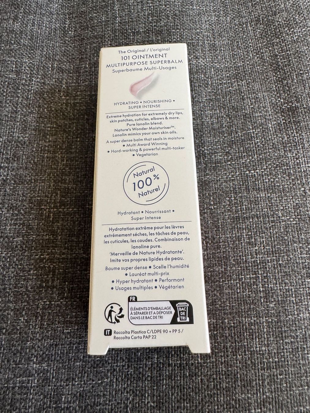 Cura del viso: Lanolips 101 Ointment Multi Balm – Nuovo e nell'imballaggio originale da Zürich venduto da Lionsands 1