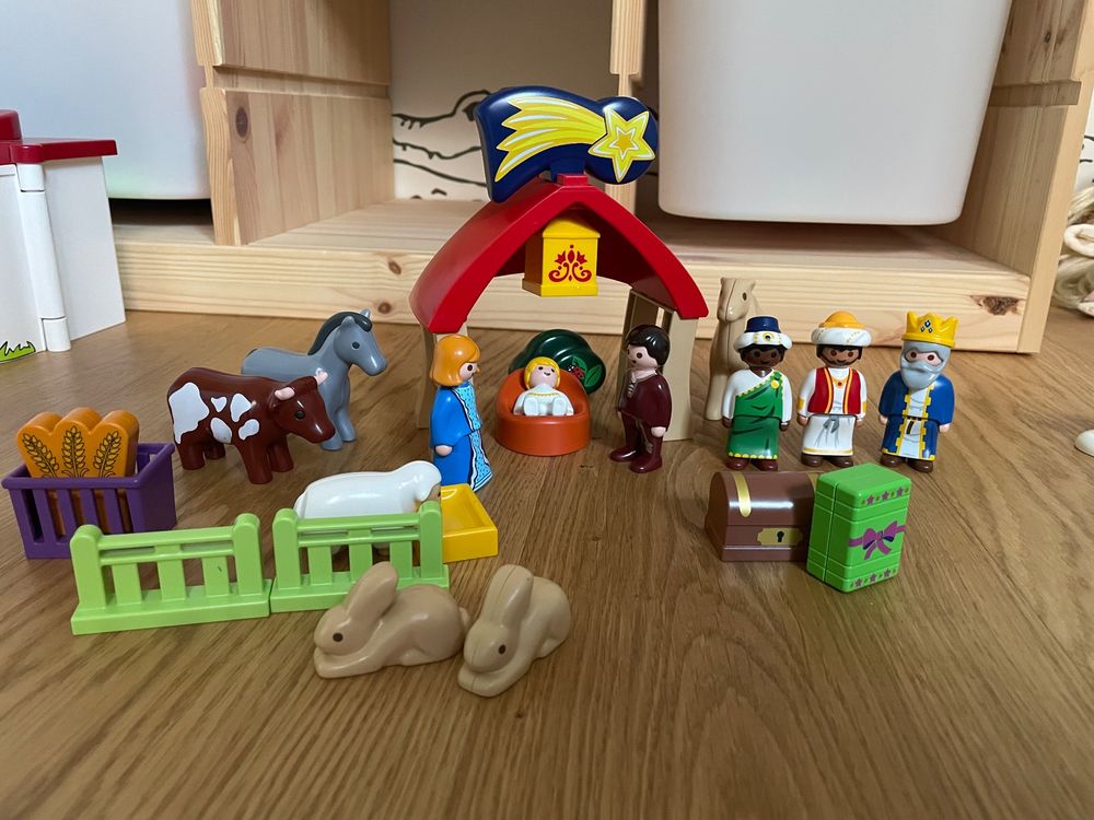 Playmobil 123 Weihnachtskrippe Spielset Kaufen auf Ricardo
