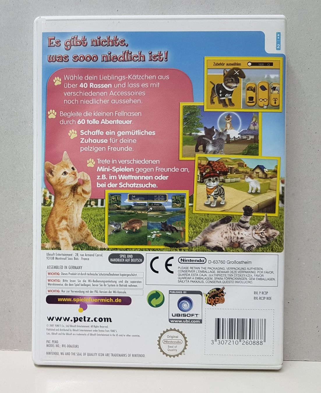 Nintendo Giochi: Wii Petz Katzenfreunde sooo niedlich – Usato da Schüpfheim venduto da Game-Paradis 2