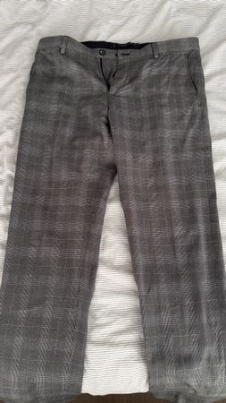 Tommy Hilfiger Tailored Herren Chino / Stoffhose – Glencheck