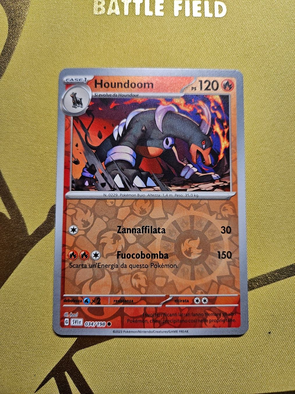 Pokémon Sammelbilder & Trading cards: Scarlet & Violet - Houndoom – Gebraucht aus Bellinzona von Pokemarco