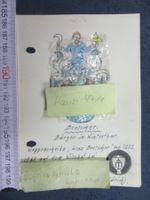 FAMILIENWAPPEN " BRETSCHER WINTERTHUR WÜLFLINGEN ZH" 15x10cm