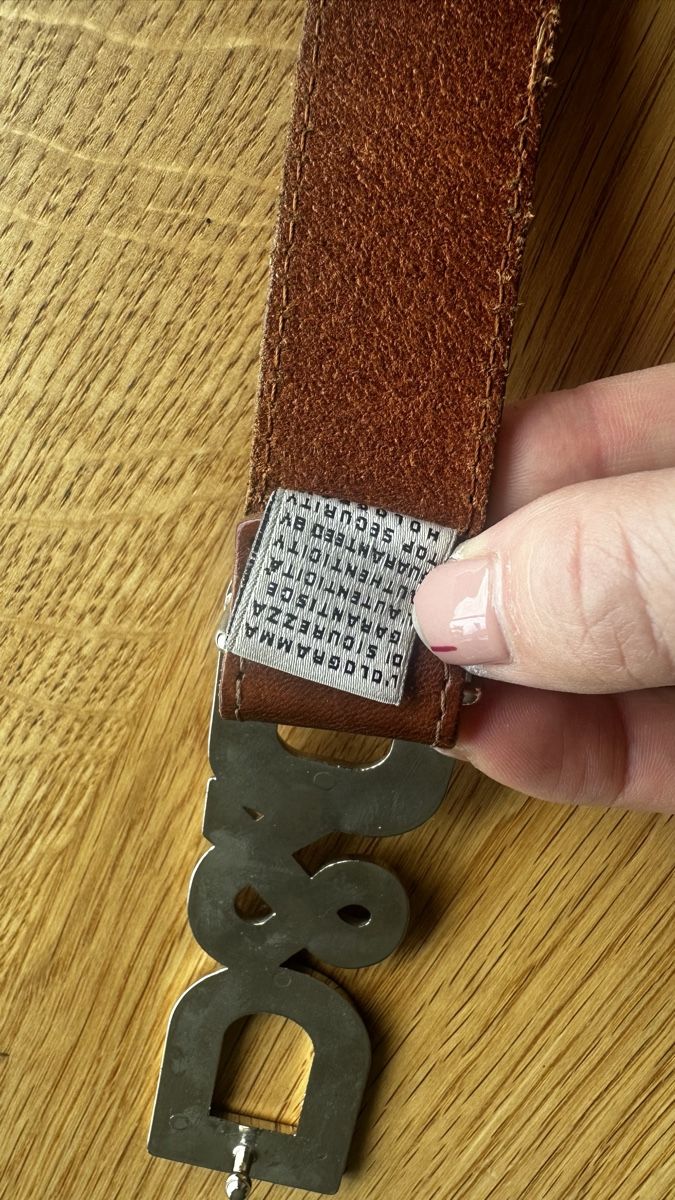 Dolce & Gabbana Cinture: D&G Gürtel aus Leder – Usato da Zürich venduto da zue_b7gf 2