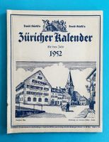 Bürkli’s ZÜRICHER KALENDER 1952