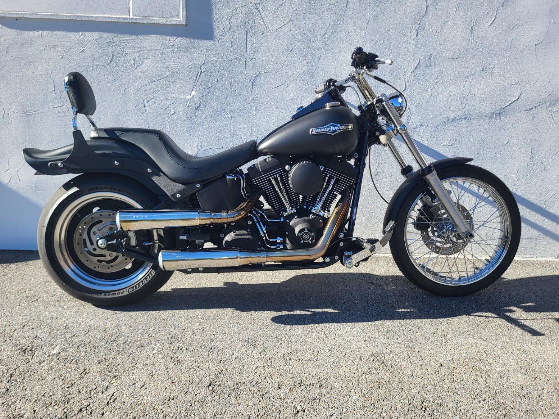 Harley-Davidson Chopper: Harley Davidson Night Train matt schwarz 1600 ccm – Usato da Bleienbach venduto da Sarduro