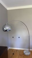 Design Bogenlampe Stehlampe Chrom / Marmor – Arc Floor Lamp
