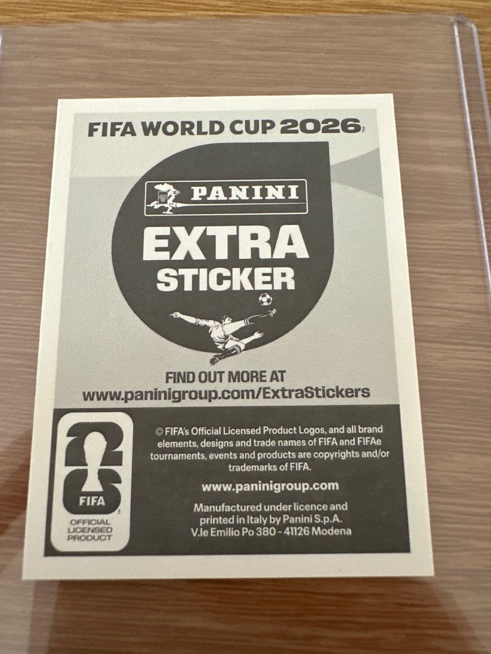 Panini Cartes à collectionner: Extra Sticker Silber WM 26: Jude Bellingham – Neuf (Voir description) à Winterthur par sah_gn89 1