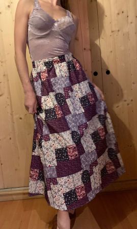 Stupenda Gonna multicolore👍M/L👍per primavera