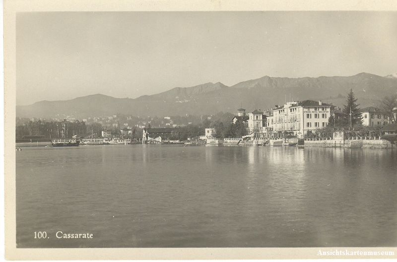 Cartoline postali: Cassarate Ticino + ca. 1930 – Usato da Emmenbrücke venduto da teestube