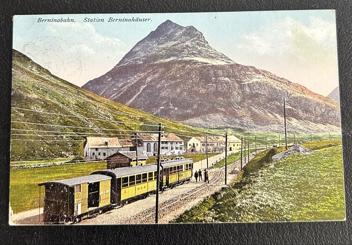 Cartes postales: Berninabahn Station Berninahäuser – D'occasion à Horw par Tellbub