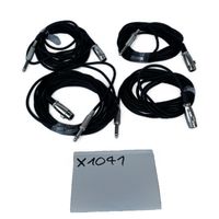 4x6m Audiokabel XLR W Buchse auf 6.35m Klinke M Mono (X1041)