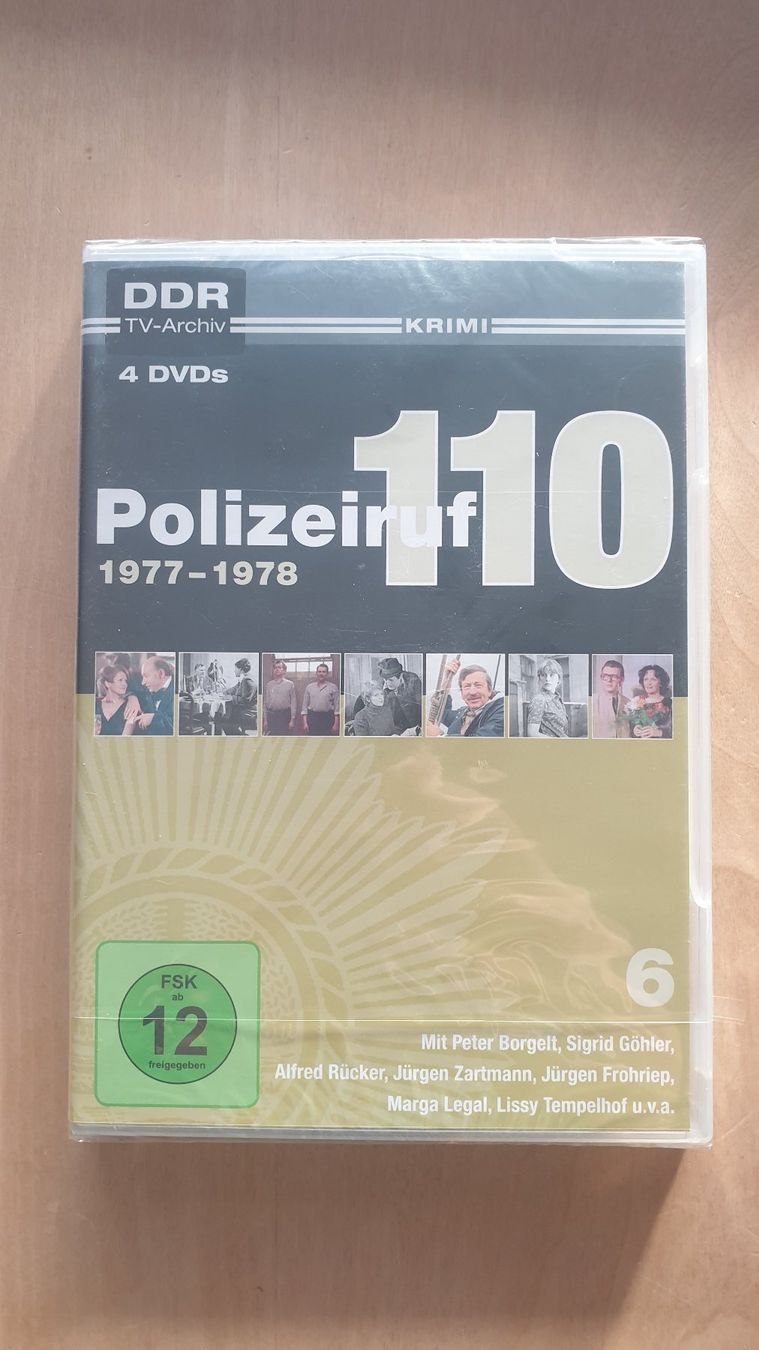 Tutti i DVDs: Polizeiruf 110 DVD Box 6 neu OVP – Nuovo e nell'imballaggio originale da Bern venduto da wil_8ktn