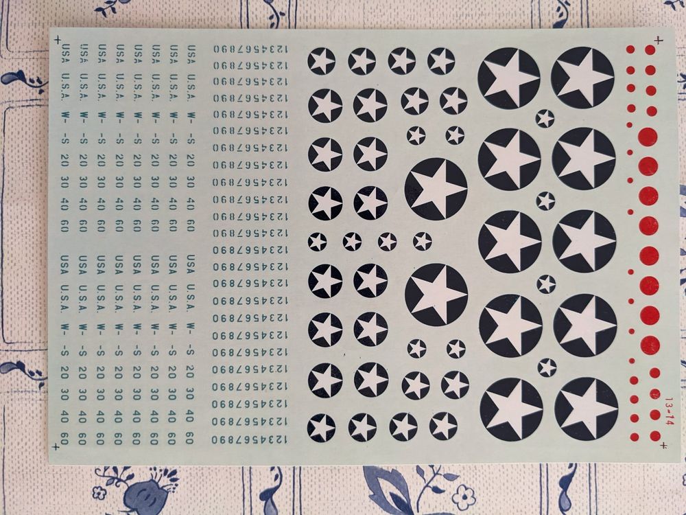 USAF SECONDA GUERRA MONDIALE Vought F4U Corsair Fighter Bomber Aereo Decalcomania/adesivo Da - Foto 7