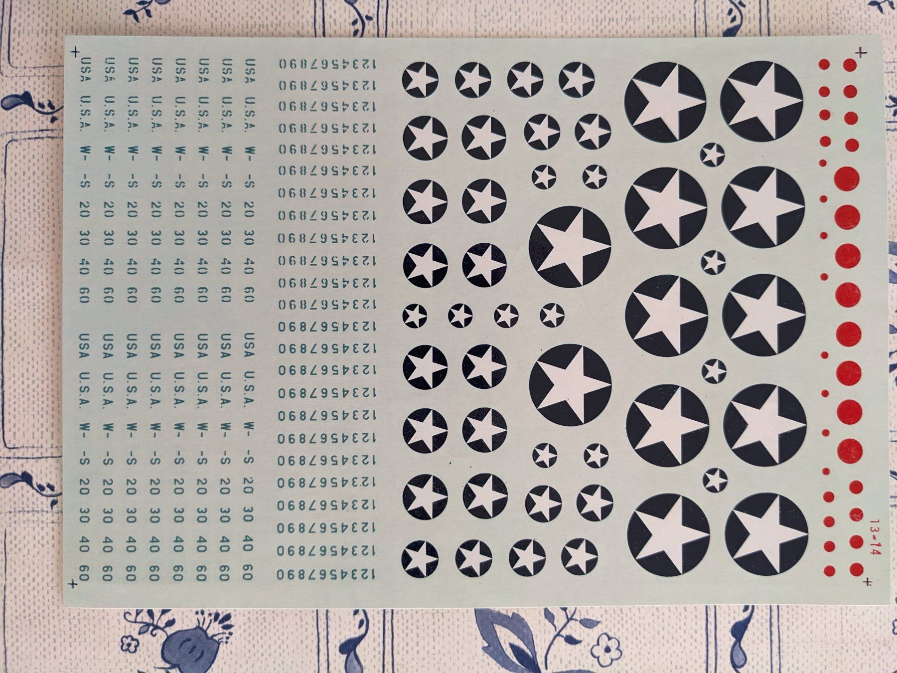 Kit di modellismo & Modellini statici: Decals USAAF/USN 1940-1942 – Usato da Neuenhof venduto da Abakan
