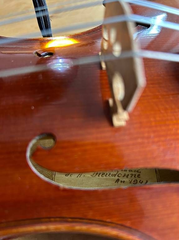 Strumenti musicali: Violine  A. Dieudonne 4/4 – Usato da Wohlen b. Bern venduto da Titus55 2