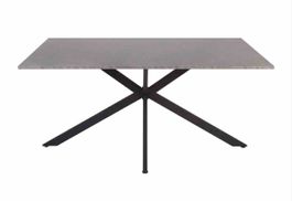 Esstisch grau 160x90 cm neuwertiger Zustand