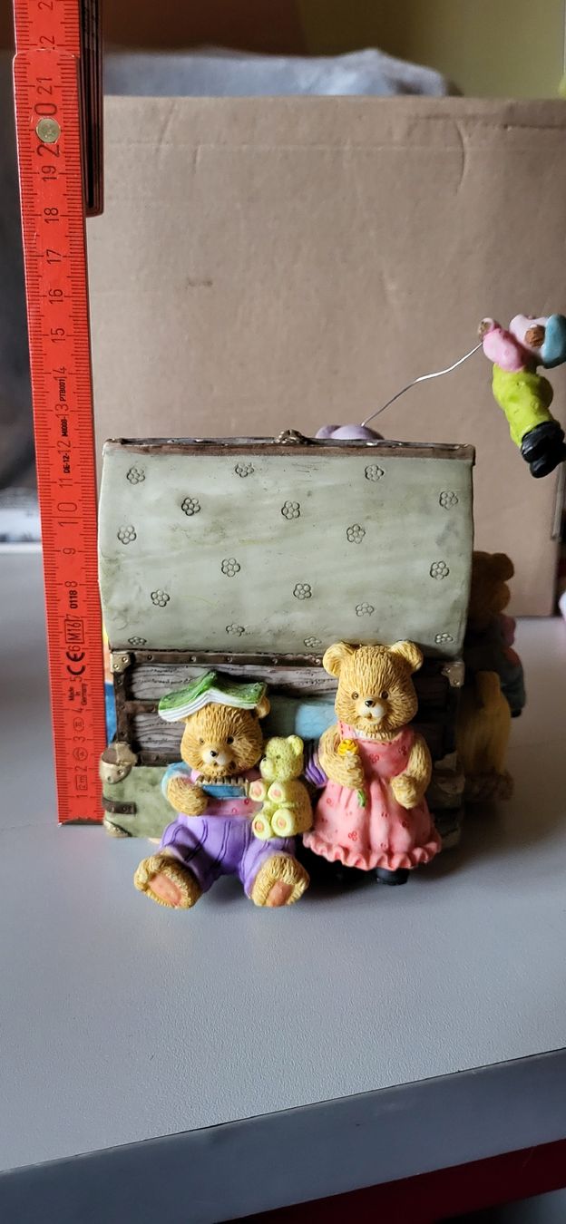 Carillon: Spieldose mit Bärli – Usato da Schweizersholz venduto da fuchs06 2