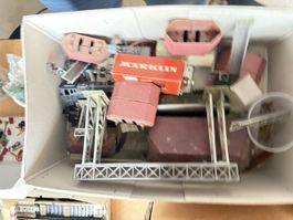 Märklin H0 Modelleisenbahn Konvolut – Loks, Wagen, Gleise...