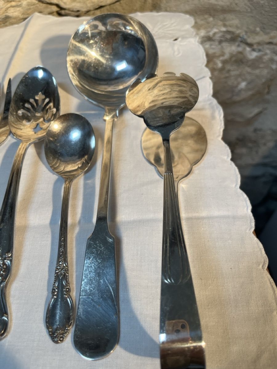 Set di posate: Konvolut Silberbesteck Vorlegebesteck Silverplated – Usato da Brienz BE venduto da hey_z9vg 4