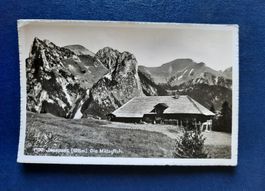Ansichtskarte Jaunpass und Mittagfluh, gest. Feldpost 