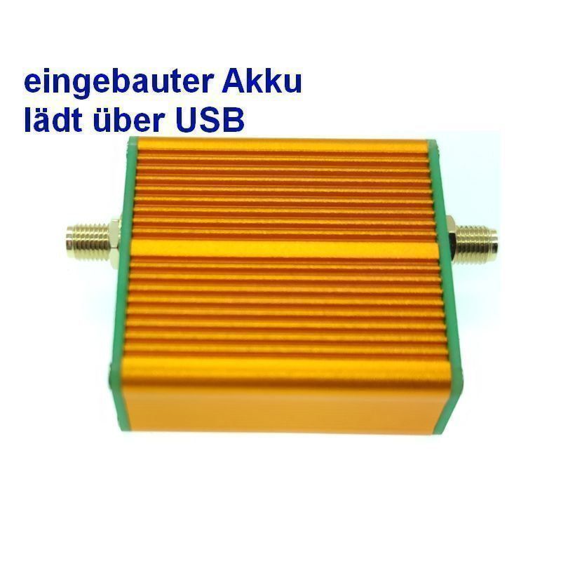 Funktechnik: Empfangsverstärker RF Pre Amplifier mit Akku/Bias-T – Neu und originalverpackt aus Zürich von buyfinest 2
