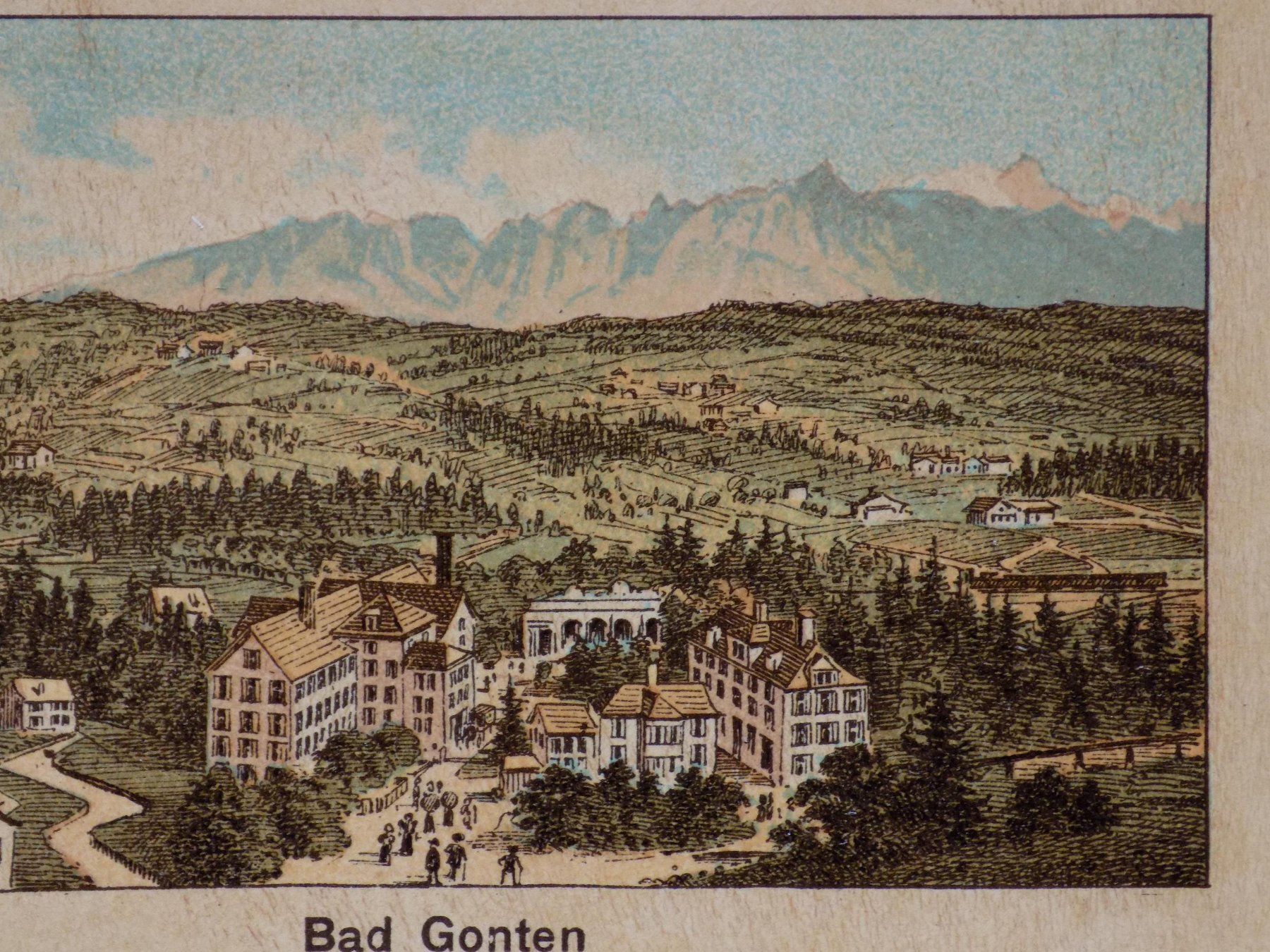 Gravures: Bad Gonten Appenzell – D'occasion à Risch par Rischli15 4