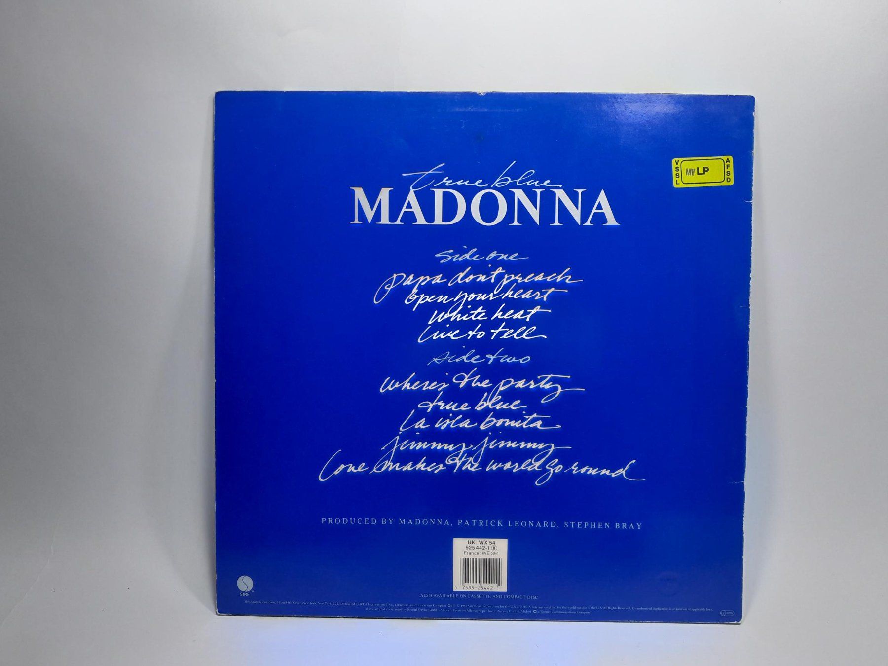 Schallplatten: LP / Vinyl - Madonna - True Blue – Gebraucht aus Männedorf von Bel-view 1