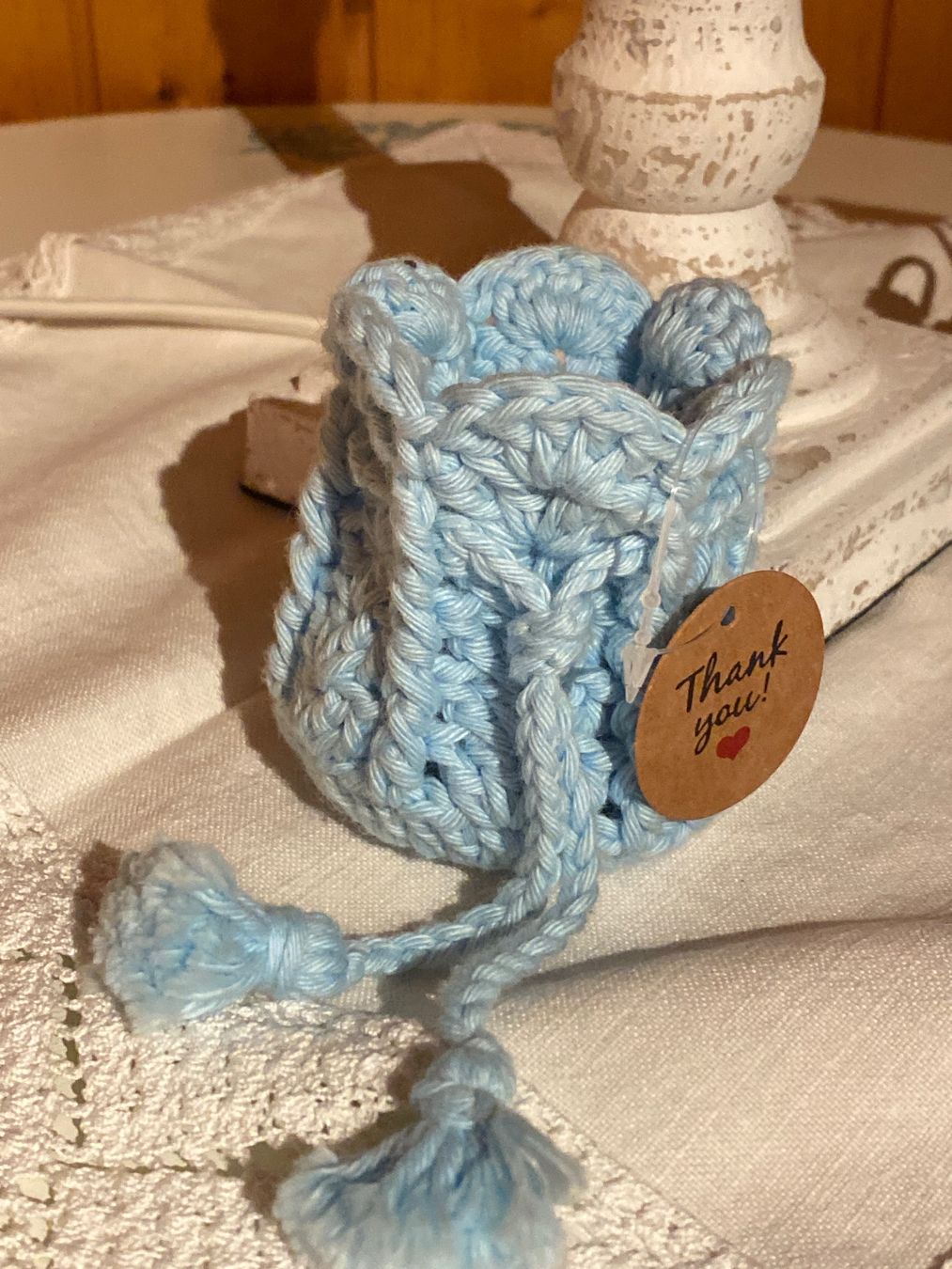 Duschen: SEIFEN-DUFTBEUTEL,HELLBLAU – Neu und originalverpackt aus Meienried von ManuelaBoutique 1
