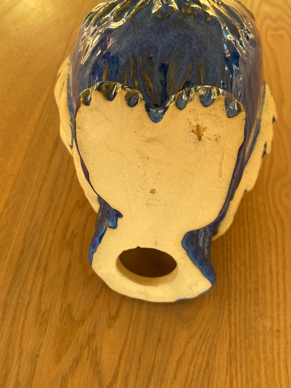 Statuette: Blaue Eule aus Ton🦉 – Usato da Schwarzenburg venduto da Aha016 2