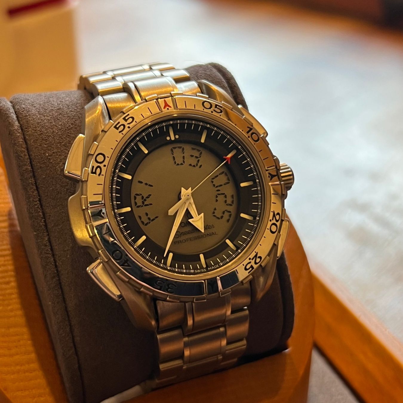 Omega Uhren: Omega Speedmaster Titanium on Titanium Full Set 3290.50 – Gebraucht aus Carouge GE von Watchaser 1