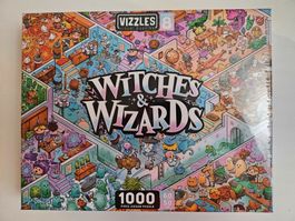 Vizzles Puzzle 1000 Teile Witches & Wizards