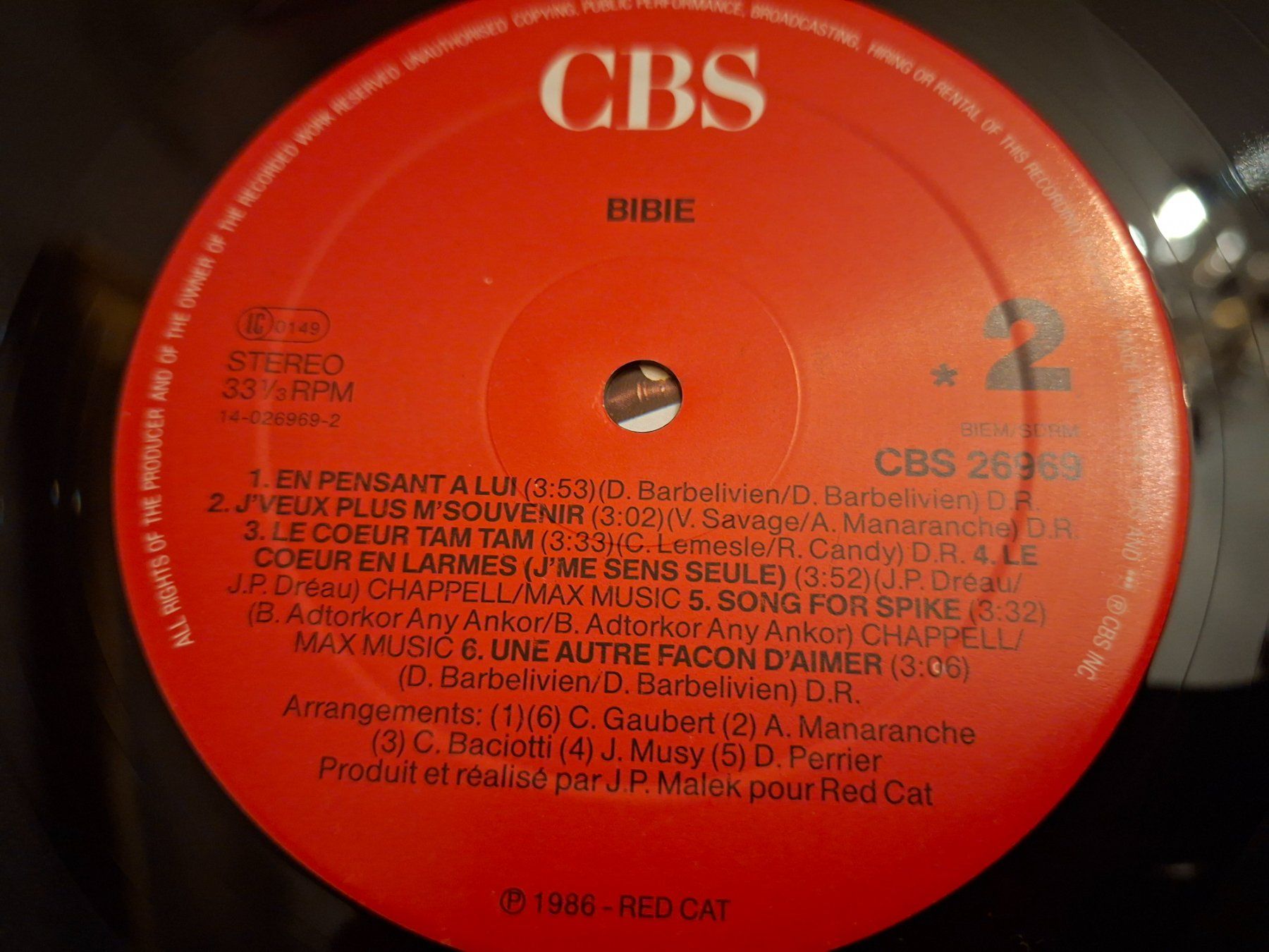 Dischi in vinile: French Pop LP - Bibie - Signed! – Usato da Bernex venduto da Wannabehasbeen01 5