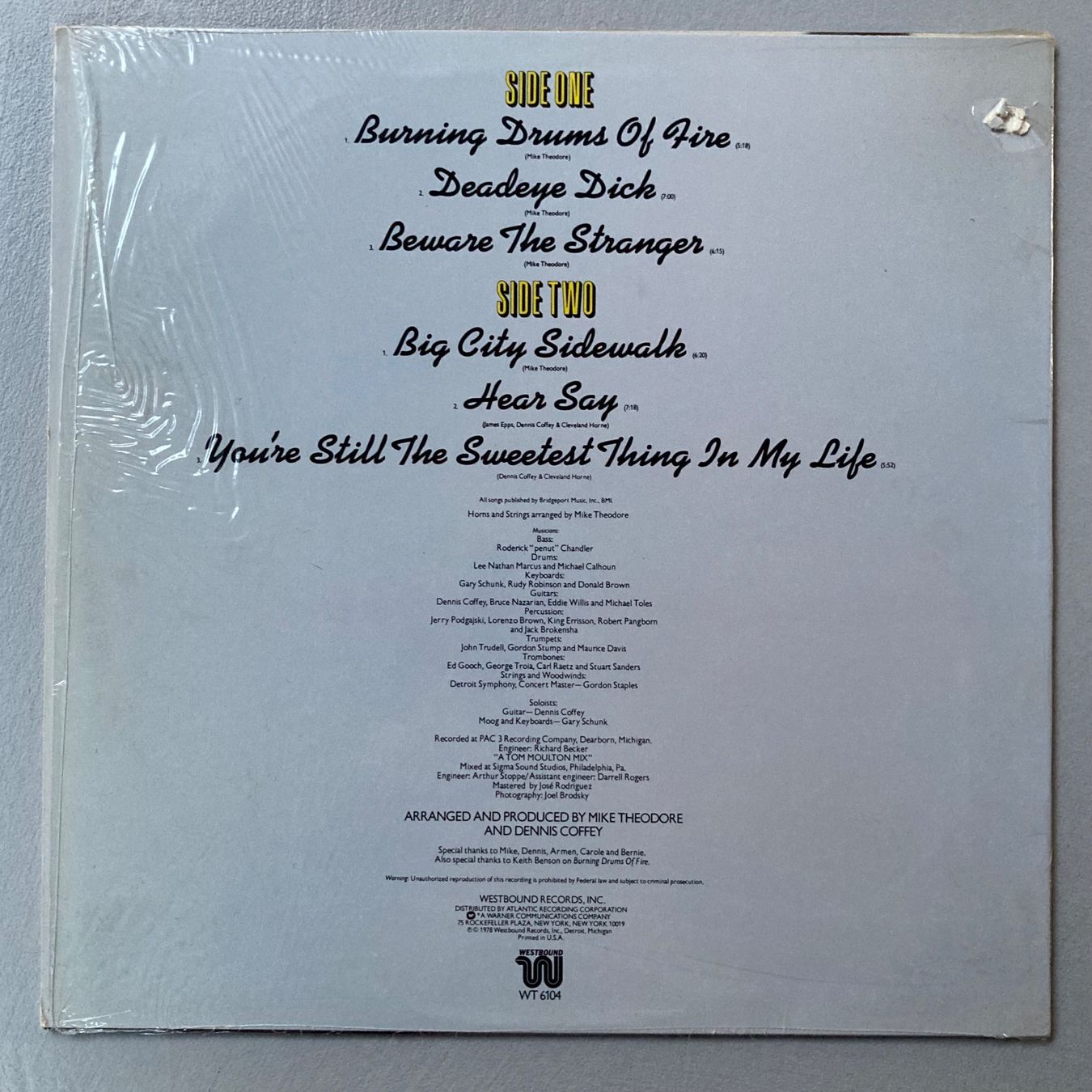 Dischi in vinile: C.J. & Co. - Deadeye Dick - LP – Usato da dachsen venduto da oheio 1