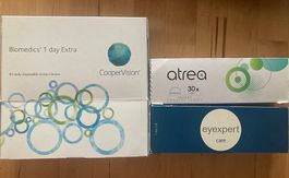 106  Tageslinsen Biomedics, artrea und eyexpert -3 PWR/ SPH