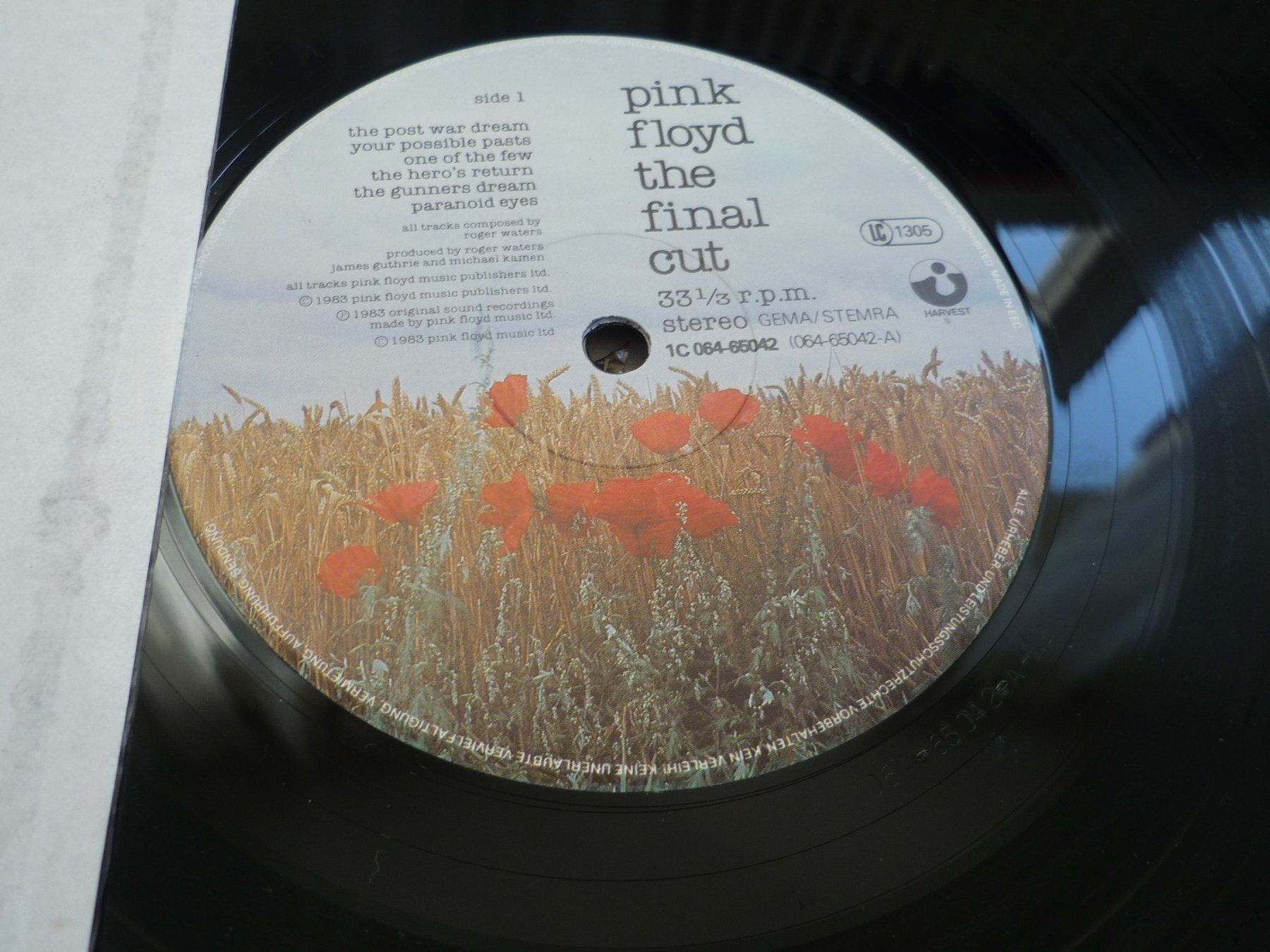 Dischi in vinile: 1x 12" Schallplatte  - Pink Floyd - the final cut – Usato da Beringen venduto da Flatretriever 2