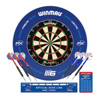 Dartboard Winmau Set, Blade 6 + PDC Catchring inkl. 2x Darts