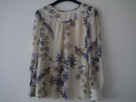 Tory Burch Seidenbluse, Gr. 2