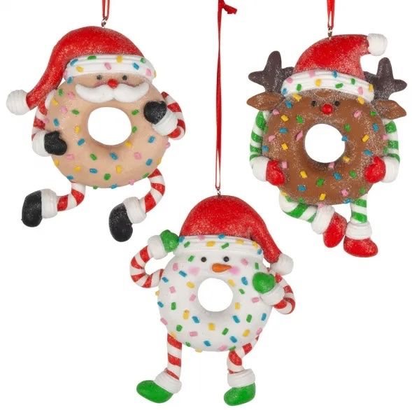 Tutte le decorazioni: Baumschmuck süsse Weihnachts Donuts 11cm – Nuovo e nell'imballaggio originale da Basel venduto da Seifehuesli 1
