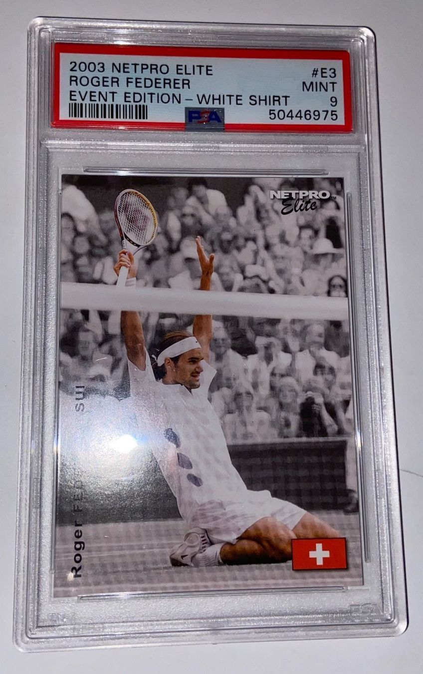 Sammelbilder & Trading cards: Netpro Elite Federer 2003 – Neu und originalverpackt aus Treyvaux von goali1fcea