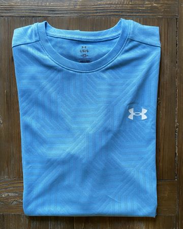 Under Armour T-Shirt Herren Blau Grösse L neu