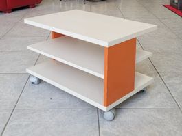 Vintage 1980 HiFi-TV-Möbel, Trolley, TV-Wagen Fernsehwagen