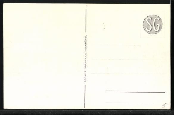 Cartes postales: AK Vallorbe, Ortsansicht – D'occasion à Berlin par bartko-reher 1